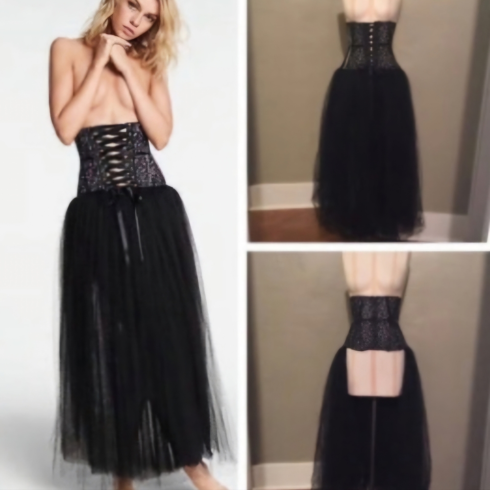 Valentine's Day Rare NWT Victorias Secret Waist Cincher w/Removable Tulle Skirt.